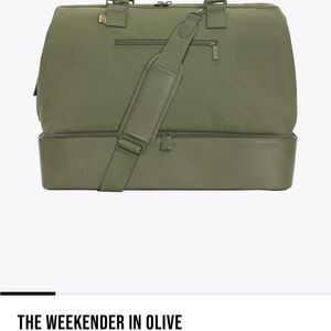 BEIS Olive Green Duffel Bag
